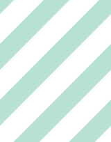 Sundae Childhood Lovely Pastel Striped Wallpaper