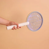 Senelux Electric Fly Swatter, Bug Zapper 2in-1 Racket Fly Killer USB Rechargeable Fly Zapper
