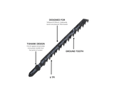 Key Blades T144D Jigsaw Blades 5 Pack - 1144