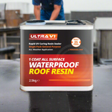 Ultra V1 UV Roof Repair Resin for GRP Roofs, Gutters & Flat Roof Repairs - 2.5/5kg