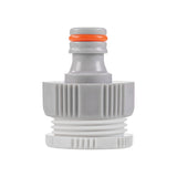 Female Tap Connector 1" or 3/4" BSP Female, Gray/White