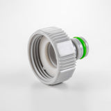 Female Tap Connector 1" or 3/4" BSP Female, Green/Gray
