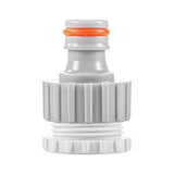 Female Tap Connector 3/4" or 1/2" BSP Female, Gray/White