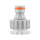 Female Tap Connector 3/4" or 1/2" BSP Female, Gray/White
