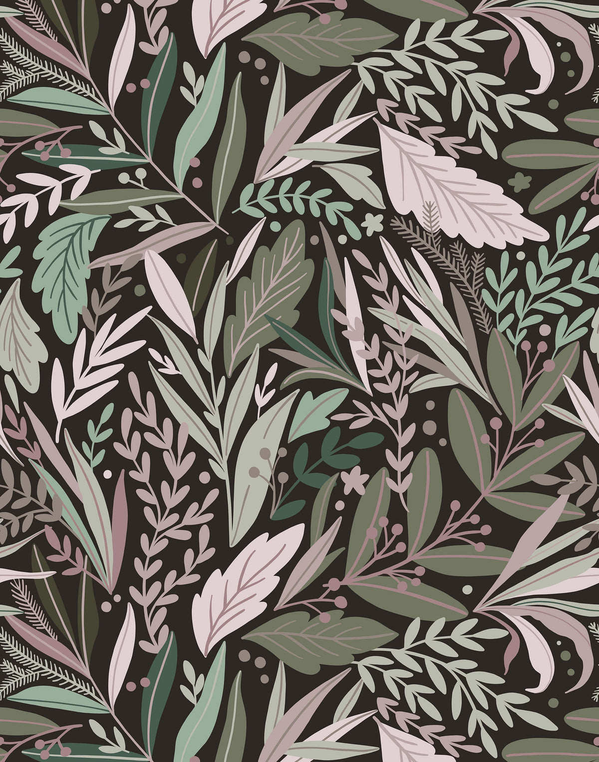 Tate Vibrant Floral Wallpaper