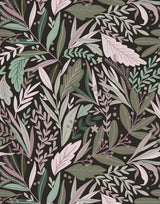 Tate Vibrant Floral Wallpaper