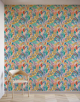 Tate Vibrant Floral Wallpaper