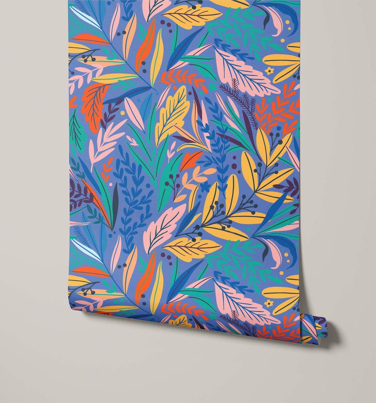 Tate Vibrant Floral Wallpaper