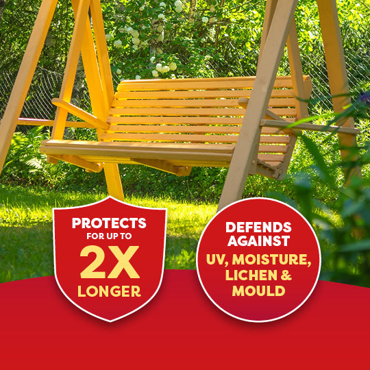 Garden Furniture Teak Oil - Advanced Protection - UV/Moisture/Mould Resistant - 1/5L