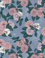 Thea Florals Intertwined Delicate Lines Wallpaper