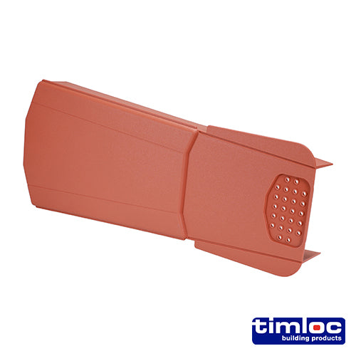 Ambi-Verge Universal Dry Fix Verge System - 420 x 140/170 – Terracotta - 20 Pieces