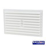 Hit & Miss Vent – Plastic - White