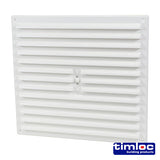 Hit & Miss Vent – Plastic - White