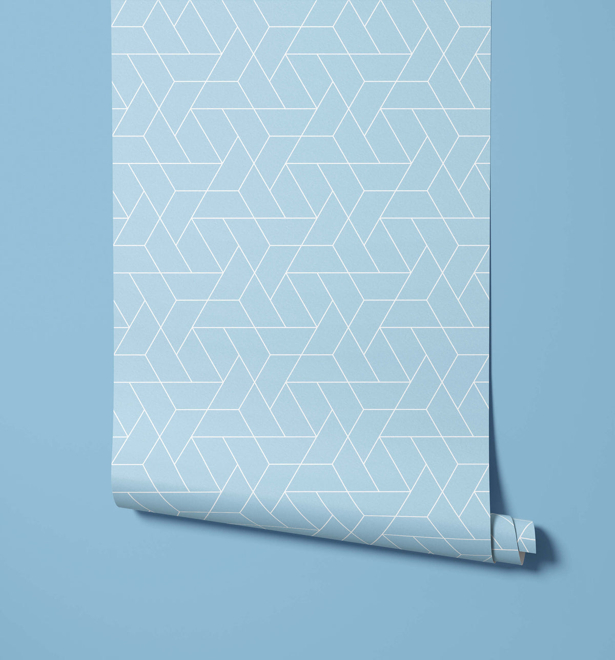 Trive Triangle Geometric Wallpaper