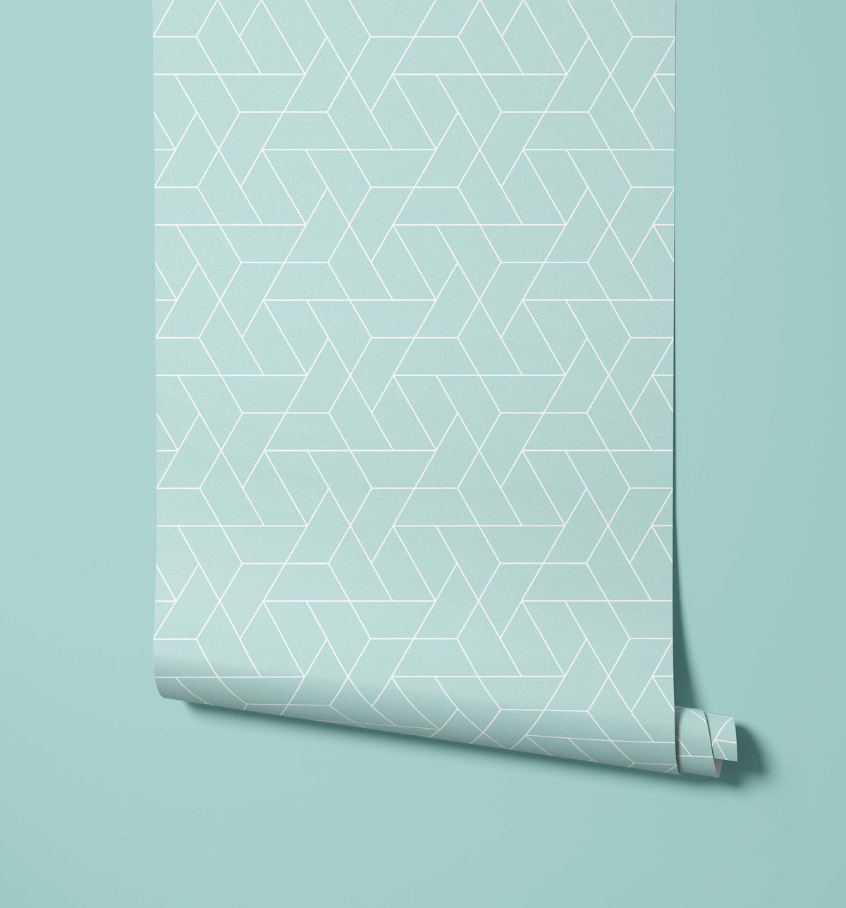 Trive Triangle Geometric Wallpaper