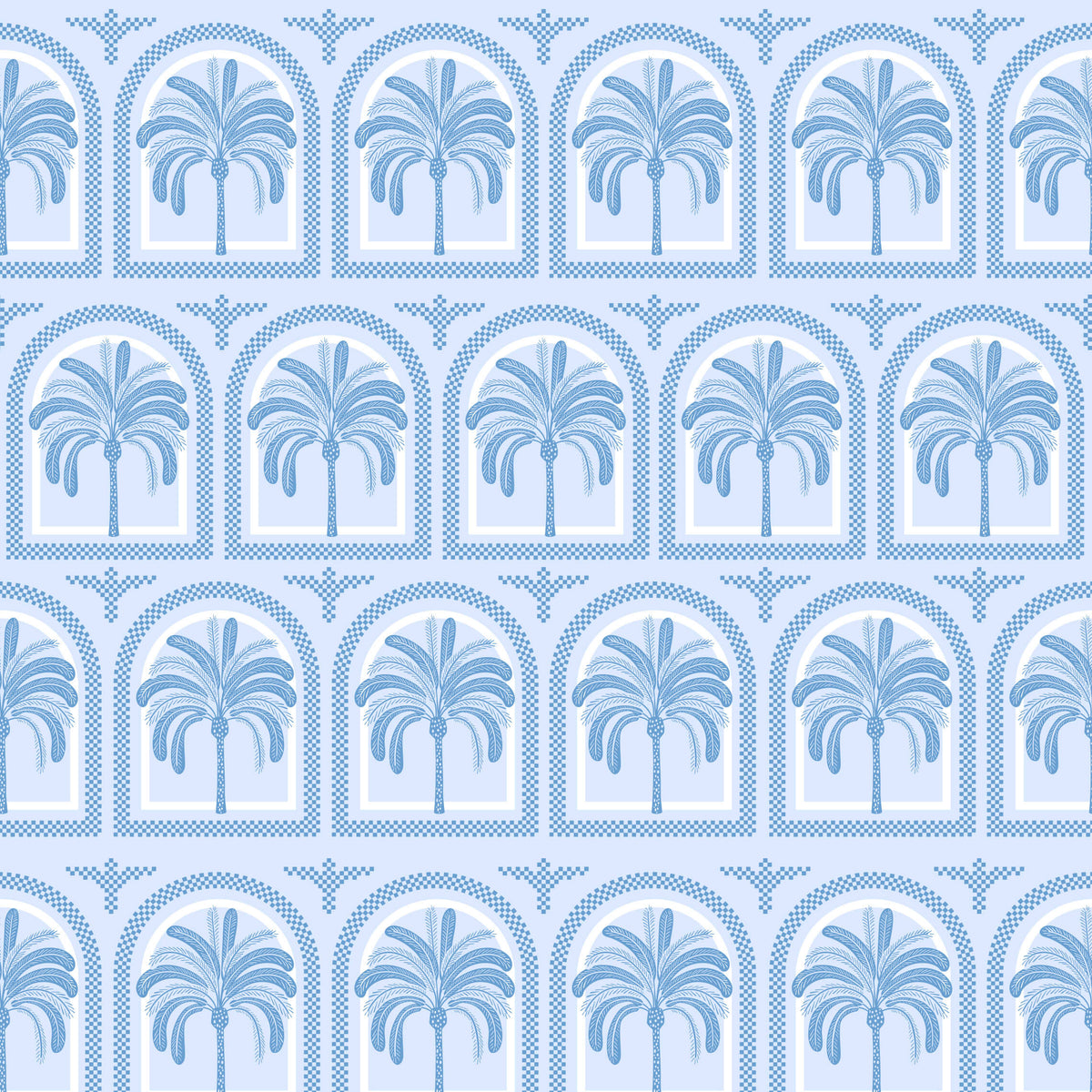 Tucci Palm Tree Pattern Wallpaper