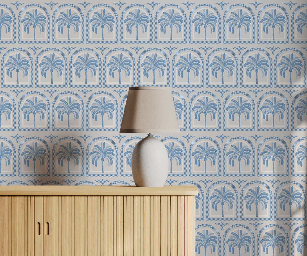Tucci Palm Tree Pattern Wallpaper