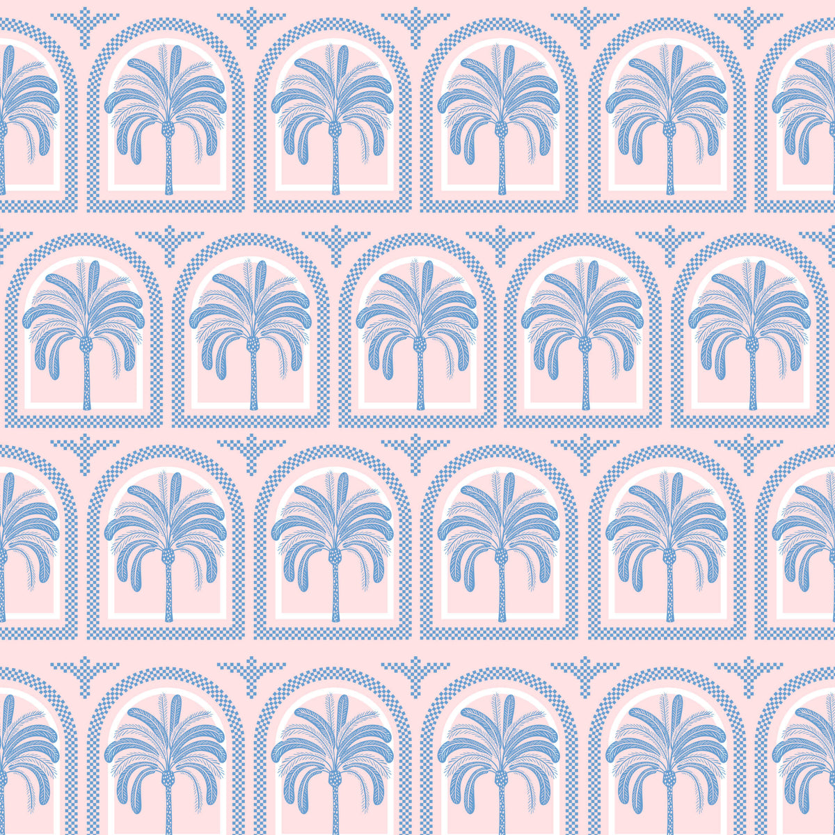 Tucci Palm Tree Pattern Wallpaper