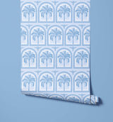 Tucci Palm Tree Pattern Wallpaper