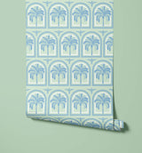 Tucci Palm Tree Pattern Wallpaper