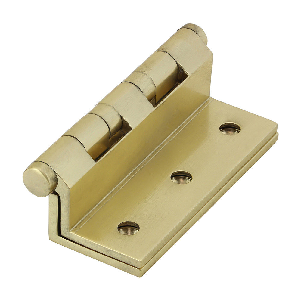 Cranked Performance Ball Bearing Stormproof Hinges – Solid Brass – 64 x 55mm - Multiple Finishes