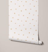 Twinkle Understated Star Pattern Wallpaper