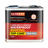 Ultra V1 Waterproof Roofing Top Coat - Rapid UV Curing - 2.5/5kg