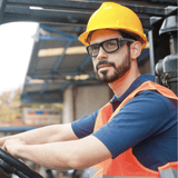 RILEY Navigator Anti-Scratch Safety Fashion Glasses – Clear Lens