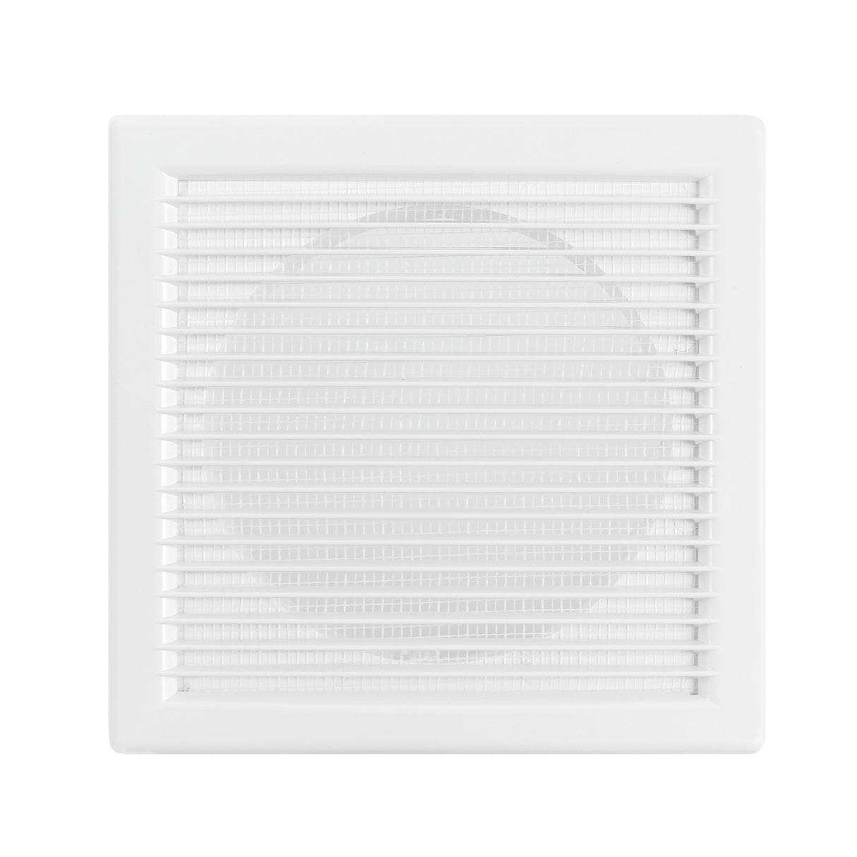 Through Wall Ventilation Kit DL0163 Louvre Vent with Brown External Vent