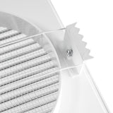 Through Wall Ventilation Kit DL0163 Louvre Vent with Brown External Vent