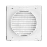 Through Wall Ventilation Kit Duo Smart DS4178 Vent with White External Vent