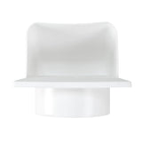 Through Wall Ventilation Kit RICO Timer Switch Fan with White External Vent