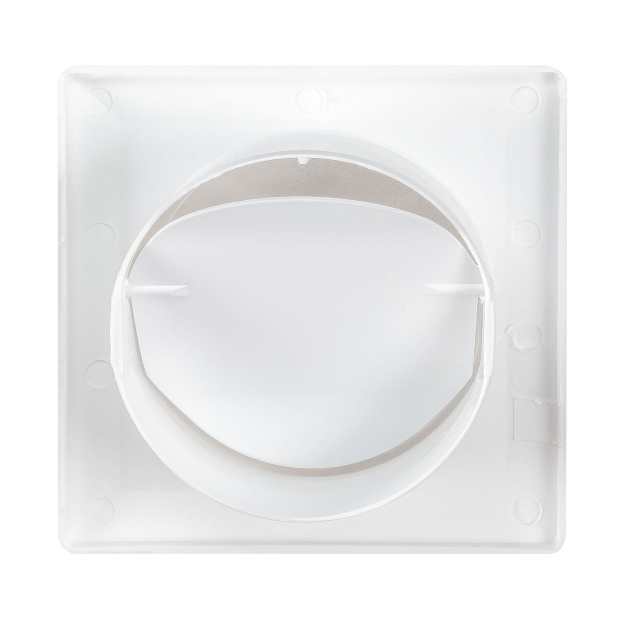 Through Wall Ventilation Kit RICO Timer Switch Fan with White External Vent