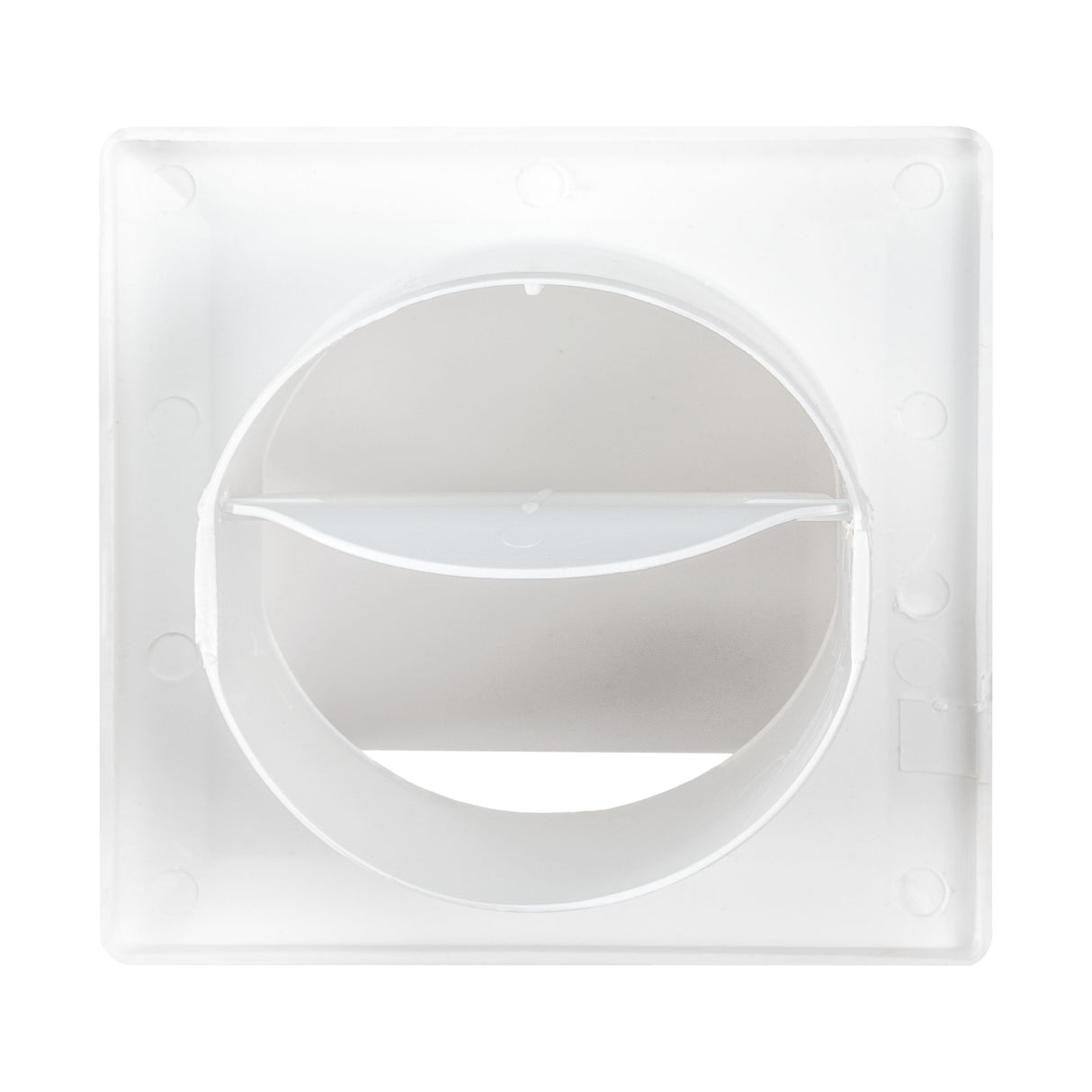 Through Wall Ventilation Kit RICO Timer Switch Fan with White External Vent