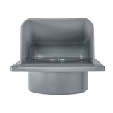 Through Wall Ventilation Kit RICO Timer Switch Fan with Graphite External Vent