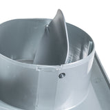 Through Wall Ventilation Kit RICO Standard Fan with Graphite External Vent