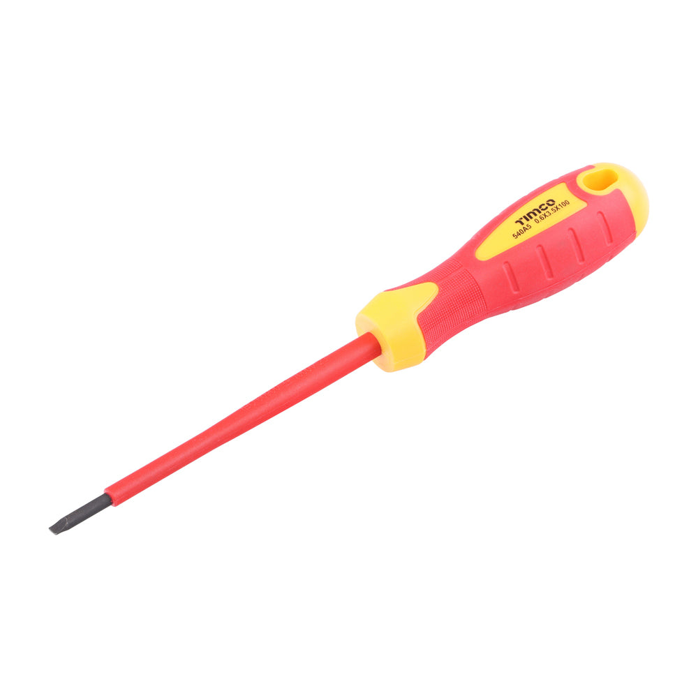 VDE Slotted Screwdriver – 3.5 x 0.6 x 100mm