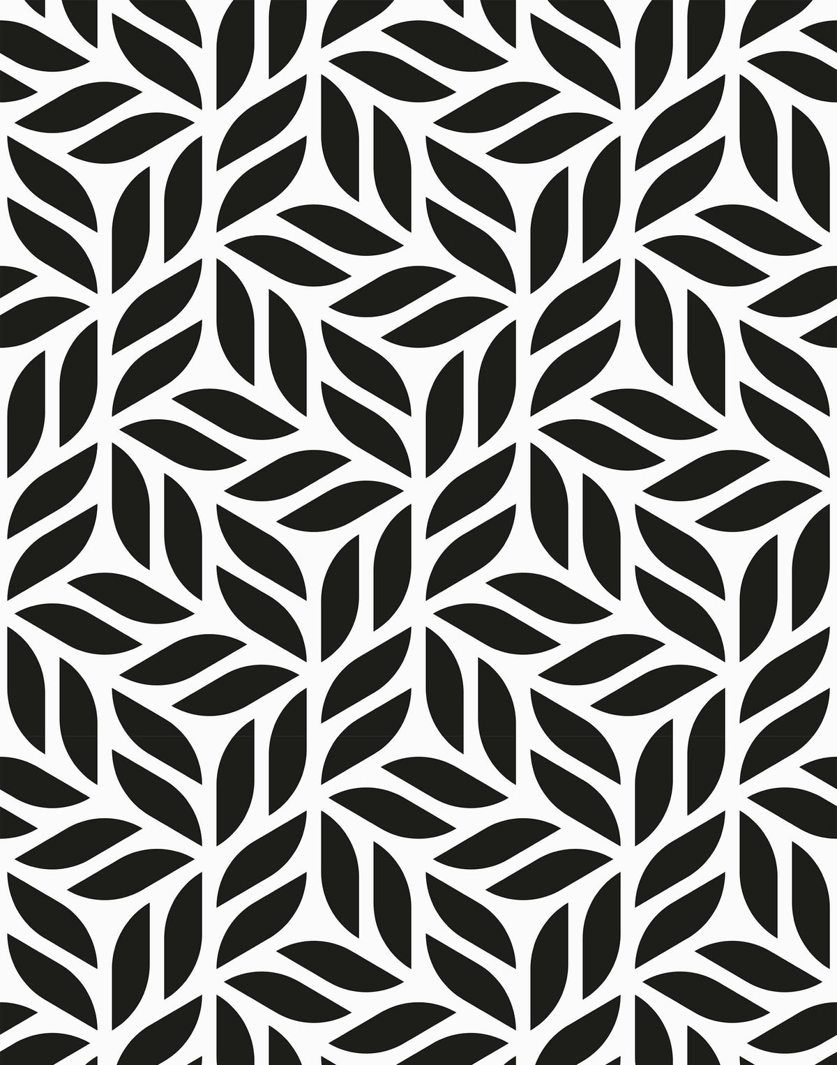 Fall Leaf Geometric Wallpaper