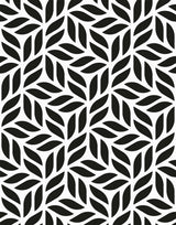 Fall Leaf Geometric Wallpaper