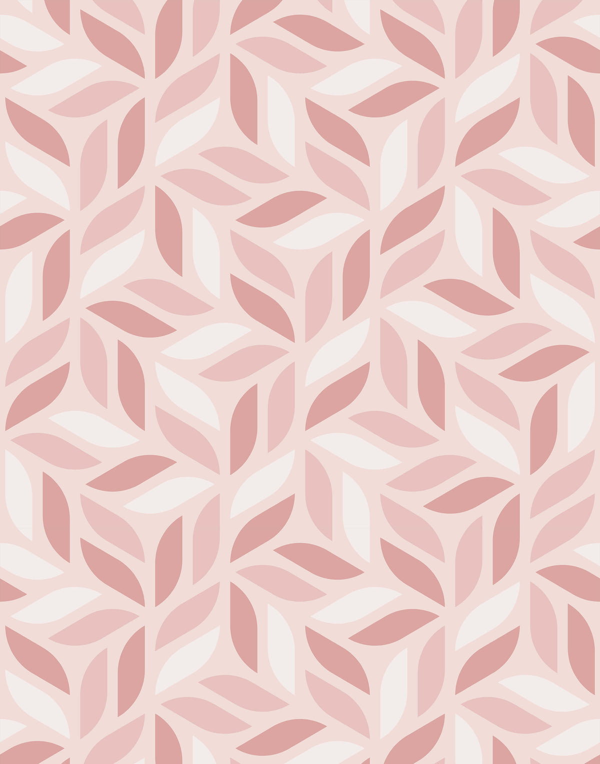Fall Leaf Geometric Wallpaper