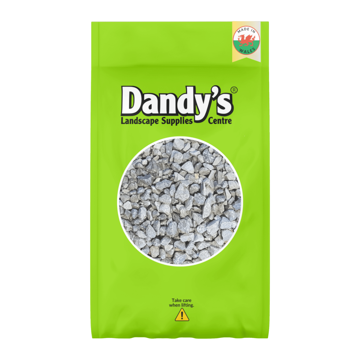 White Grey Limestone Gravel Chippings