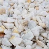 Polar White Marble Chippings Bulk bag