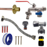 Double Lever Tap FULL Connection Kit
