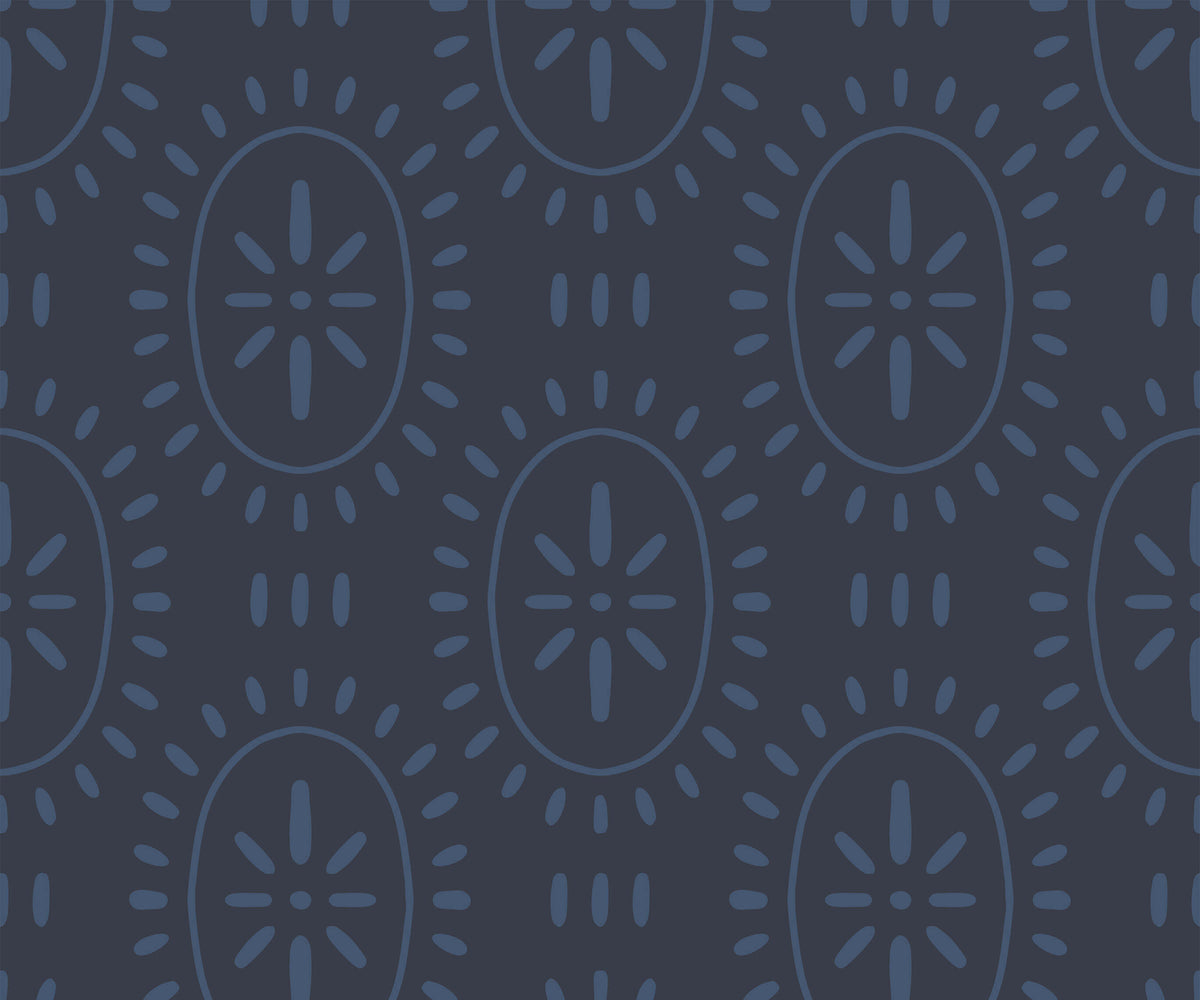 Limba Sun Motif Wallpaper