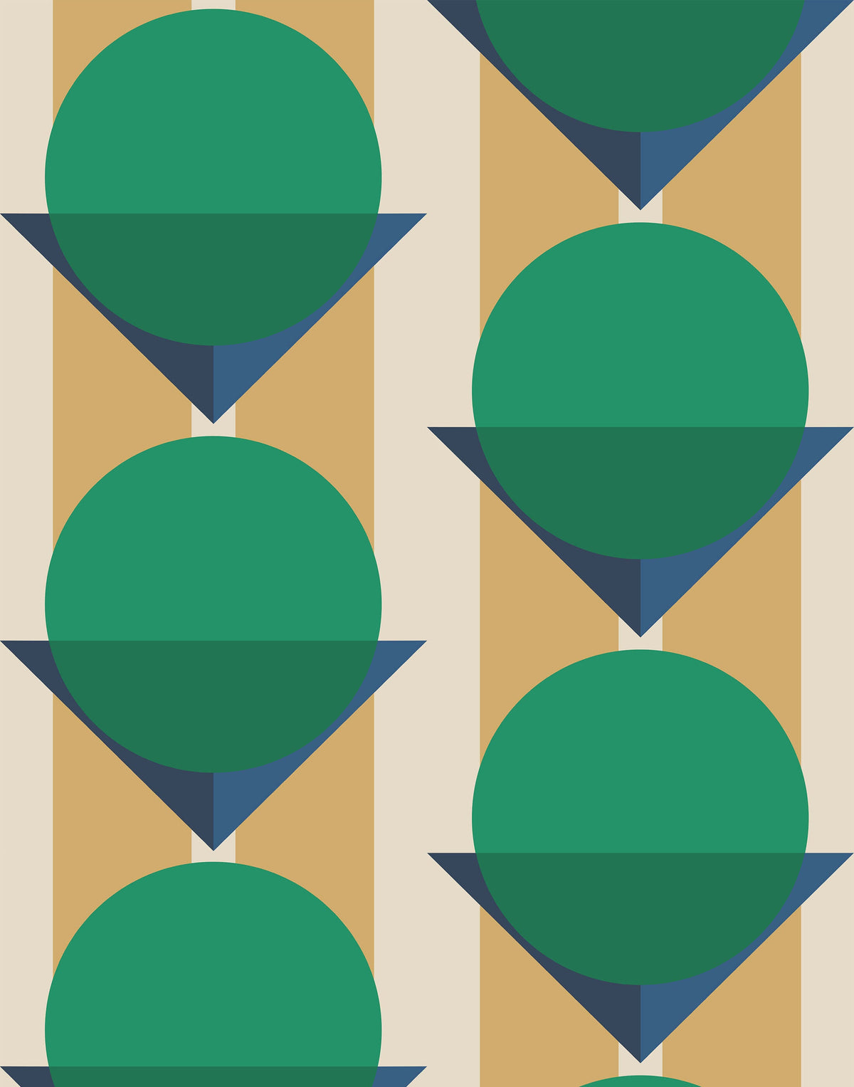 Gelato Bauhaus Wallpaper