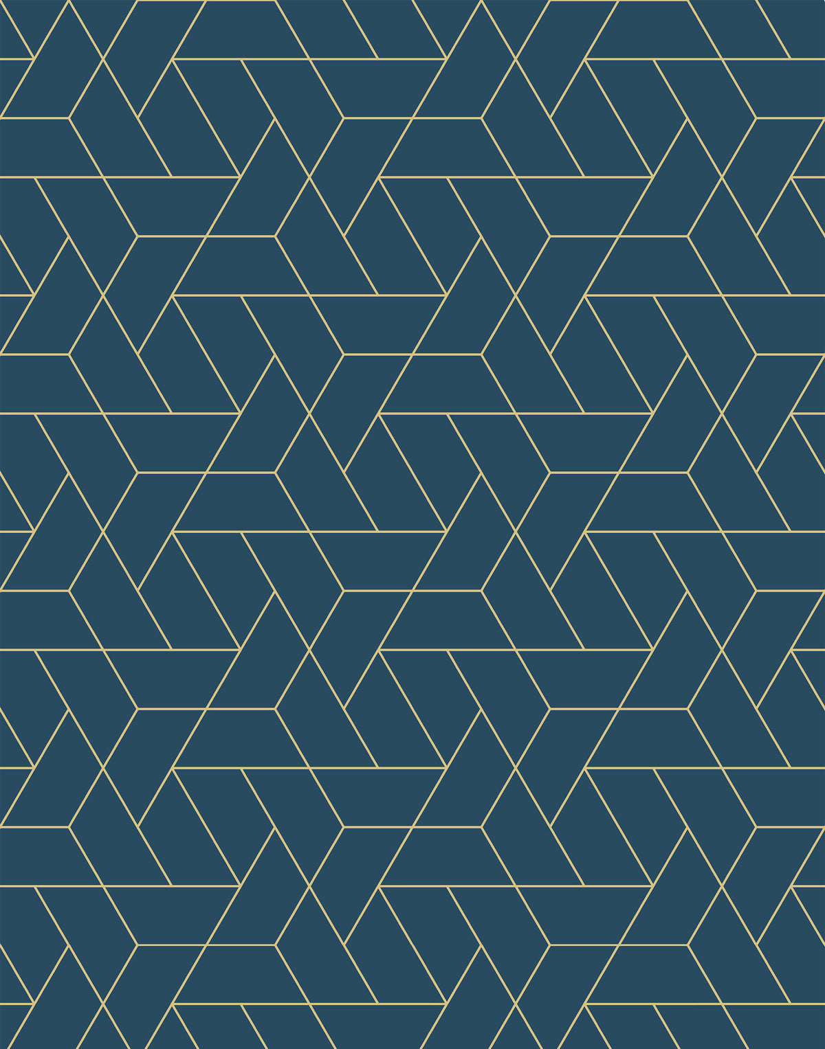 Trive Triangle Geometric Wallpaper