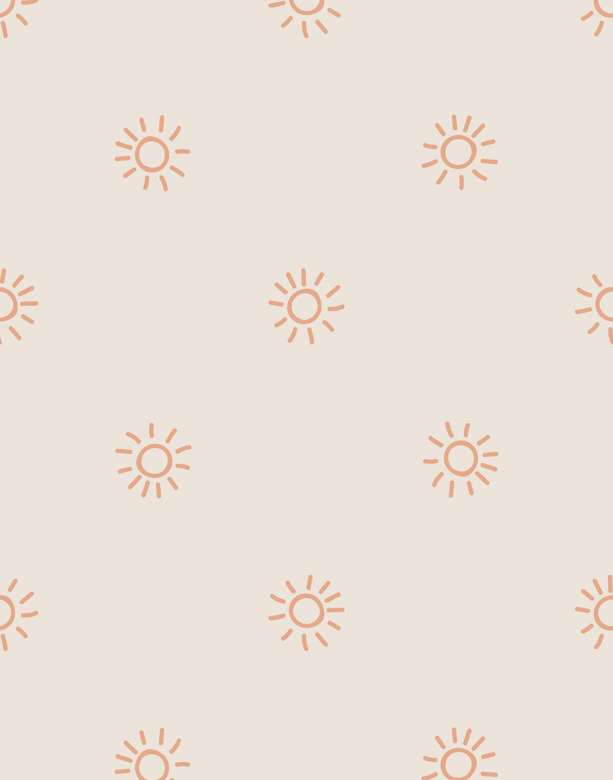 Sol Sun Pattern Wallpaper