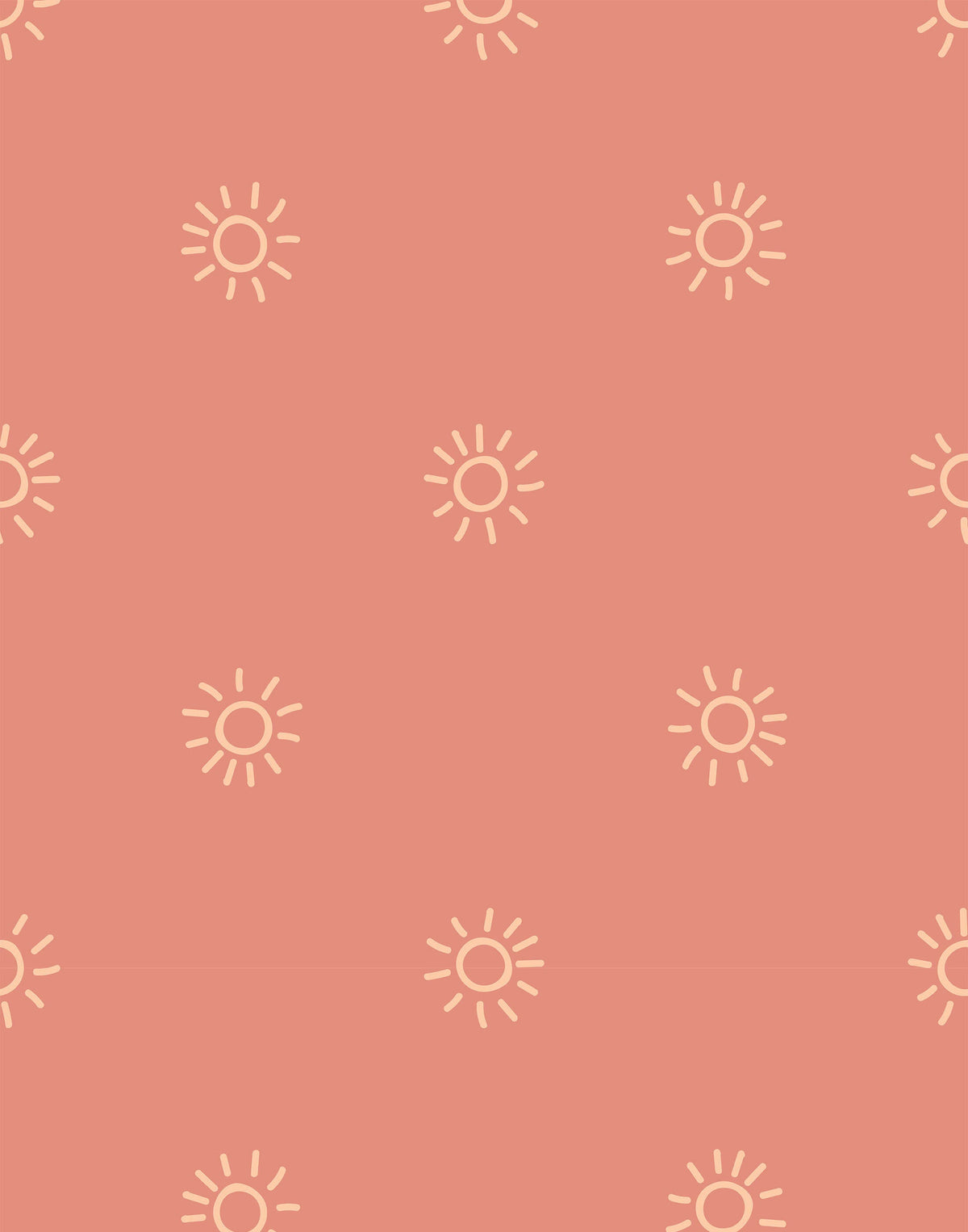 Sol Sun Pattern Wallpaper
