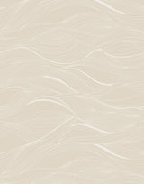 Whisper Soft Wavy Line Wallpaper