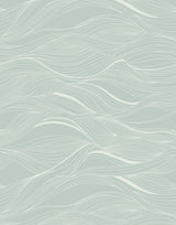 Whisper Soft Wavy Line Wallpaper